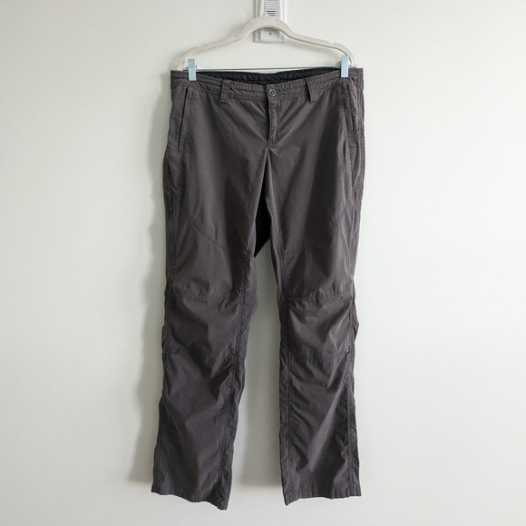 Kuhl Pants - Kuhl Legendary Grey Splash Roll-Up Hiking Cotton Blend Cargo Pant Size 14